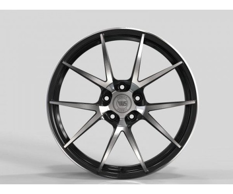 WS Forged WS2259 8x19 5x114.3 ET45 DIA67.1 (gloss black machined face)