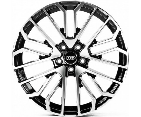 Replica Audi (A196833) 8.5x19 5x112 ET35 DIA66.6 (gloss black machined face) Replica Audi (A196833) 8.5x19 5x112 ET35 DIA66.6 (gloss black machined face)