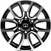 Replica Toyota (TY3131) 7.5x18 6x139.7 ET25 DIA106.1 (black machined face) Replica Toyota (TY3131) 7.5x18 6x139.7 ET25 DIA106.1 (black machined face)