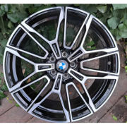 Replica BMW (B3079) 9x19 5x112 ET35 DIA66.6 (black machined face)