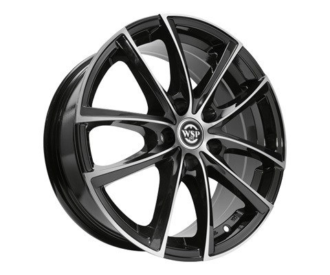WSP Italy Audi (WD001) Praslin 7x17 5x112 ET40 DIA57.1 (gloss black polished) WSP Italy Audi (WD001) Praslin 7x17 5x112 ET40 DIA57.1 (gloss black polished)