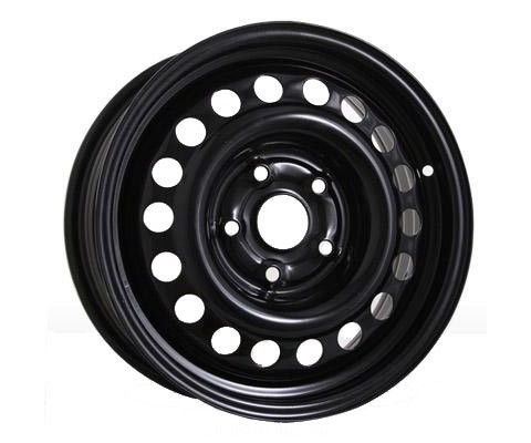 Steel Kapitan 5.5x14 4x100 ET43 DIA60.1 (black)