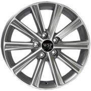 WSP Italy Green Line (G3901) Lime 7x17 5x114.3 ET45 DIA67.1 (silver)