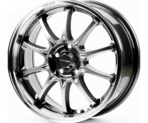 Cast Wheels CW010 7x16 5x100 ET38 DIA73.1 (hyper black machined lip)
