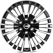 Replica Nissan (NS891) 8x20 6x139.7 ET35 DIA78.1 (black machined face)