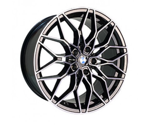 Replica BMW (B0292) 8x18 5x112 ET25 DIA66.6 (satin black)
