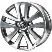 Replica Toyota (TY706) 8.5x18 5x150 ET58 DIA110.1 (gun metal machined face) Replica Toyota (TY706) 8.5x18 5x150 ET58 DIA110.1 (gun metal machined face)