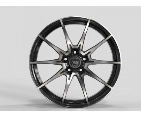 WS Forged WS2260 8.5x19 5x114.3 ET50 DIA64.1 (gloss black machined face)