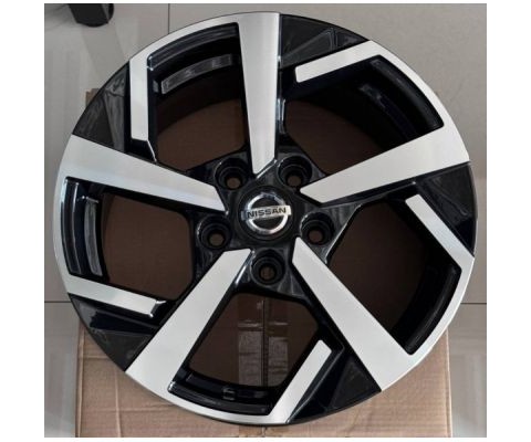 Replica Nissan (NS1454) 6.5x16 5x114.3 ET38 DIA66.1 (gloss black machined face)