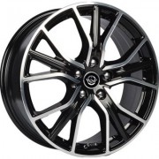 WSP Italy Toyota (WD004) Zurich 7.5x18 5x114.3 ET39 DIA60.1 (gloss black polished)