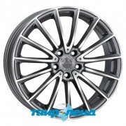 Mak Komet 7.5x17 5x112 ET45 DIA66.6 (gloss black mirror ring)