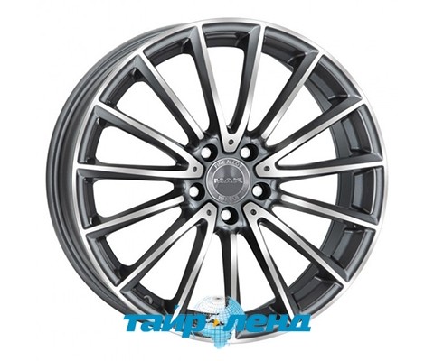 Mak Komet 7.5x17 5x112 ET45 DIA66.6 (gloss black mirror ring)