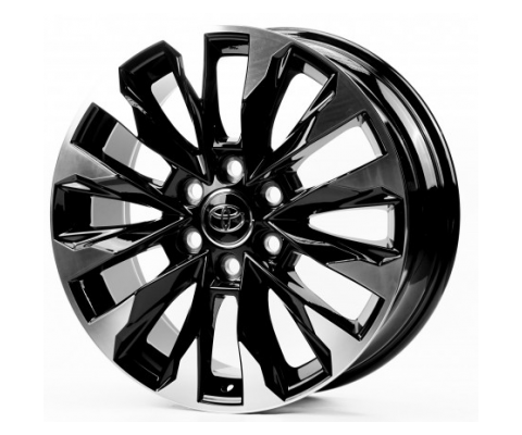 Replica Toyota (TY3123) 8.5x20 6x139.7 ET25 DIA106.1 (matt black)
