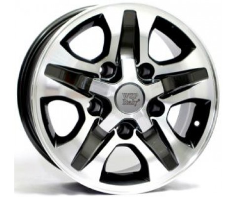 WSP Italy Toyota (W1751) Cesare 8x16 5x150 ET0 DIA110.1 (anthracite polished)
