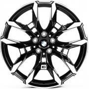 Replica BMW (B3456) 8.5x19 5x112 ET40 DIA66.6 (black machined face) Replica BMW (B3456) 8.5x19 5x112 ET40 DIA66.6 (black machined face)