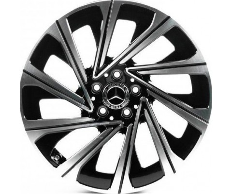 Replica Mercedes (MR021-062) 8.5x19 5x112 ET35 DIA66.6 (black machined face) Replica Mercedes (MR021-062) 8.5x19 5x112 ET35 DIA66.6 (black machined face)