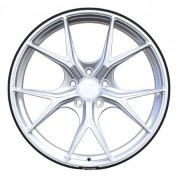 WS Forged WS-09M 8.5x19 5x112 ET44 DIA57.1 (silver machined face)
