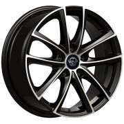 WSP Italy Hyundai (WD001) Praslin 7x17 5x114.3 ET47 DIA67.1 (gloss black polished)