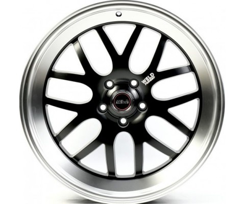 Cast Wheels CW7009 8.5x20 5x120 ET25 DIA72.6 (black machined lip milling)