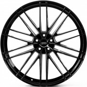Replica Audi (A23714) 10x23 5x112 ET15 DIA66.6 (gloss black)
