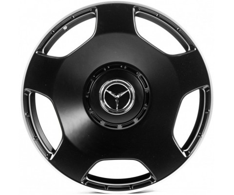 Replica Mercedes (MR3305) 10x22 5x130 ET35 DIA84.1 (matt black machined lip)