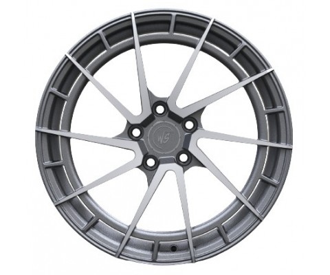 WS Forged WS-17M 8x18 5x112 ET44 DIA57.1 (satin graphite machined face)