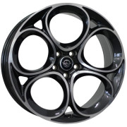 WSP Italy Alfa Romeo (W262) Sankt Moritz 8.5x20 5x110 ET31 DIA65.1 (gloss black polished) WSP Italy Alfa Romeo (W262) Sankt Moritz 8.5x20 5x110 ET31 DIA65.1 (gloss black polished)