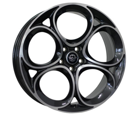 WSP Italy Alfa Romeo (W262) Sankt Moritz 8.5x20 5x110 ET31 DIA65.1 (gloss black polished) WSP Italy Alfa Romeo (W262) Sankt Moritz 8.5x20 5x110 ET31 DIA65.1 (gloss black polished)