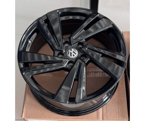 Replica Volkswagen (VV5641) 7.5x18 5x112 ET50 DIA57.1 (gloss black)