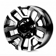 Replica Toyota (TY3187) 7x16 5x150 ET0 DIA110.5 (black machined face)