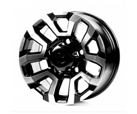 Replica Toyota (TY3187) 7x16 5x150 ET0 DIA110.5 (black machined face)