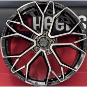 WS Forged WS-070C 8.5x20 5x112 ET46 DIA57.1 (gloss black dark machined face)