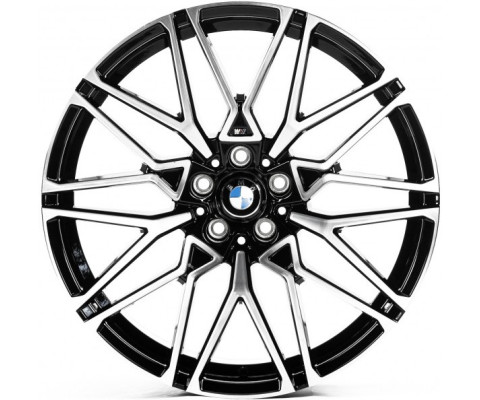 Replica BMW (B20699) 10.5x20 5x112 ET40 DIA66.6 (gloss black machined face) Replica BMW (B20699) 10.5x20 5x112 ET40 DIA66.6 (gloss black machined face)