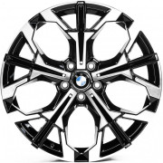 Replica BMW (B3457) 8.5x19 5x112 ET40 DIA66.6 (black machined face) Replica BMW (B3457) 8.5x19 5x112 ET40 DIA66.6 (black machined face)