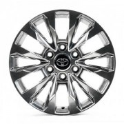 Replica Toyota (TY880) 8x18 6x139.7 ET25 DIA106.1 (black machined face)