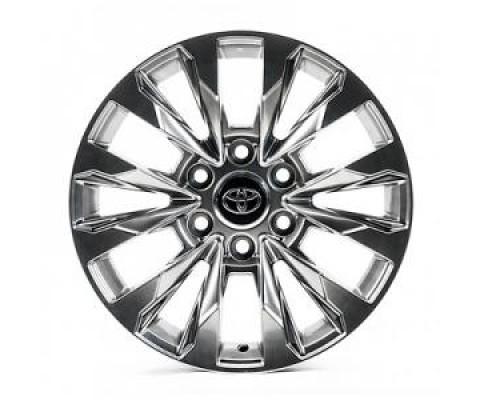 Replica Toyota (TY880) 8x18 6x139.7 ET25 DIA106.1 (black machined face)