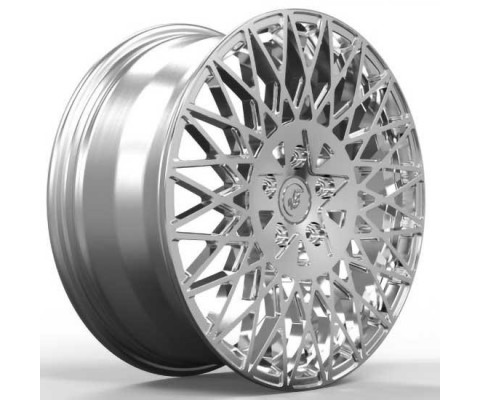 WS Forged WS-33M 8x18 5x112 ET45 DIA57.1 (silver polished)
