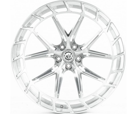 WS Forged WS-066C 10.5x22 5x112 ET10 DIA66.6 (brushed silver)