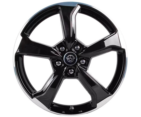 WSP Italy Audi (WD005) Formentera 8x18 5x112 ET39 DIA66.6 (matt gun metal polished)