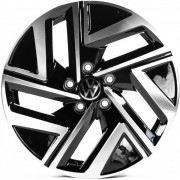 Replica Volkswagen (VV3308) 7x17 5x112 ET46 DIA57.1 (black machined face) Replica Volkswagen (VV3308) 7x17 5x112 ET46 DIA57.1 (black machined face)