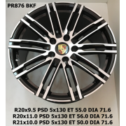 Replica Porsche (PR876) 10x21 5x130 ET50 DIA71.6 (GMF)