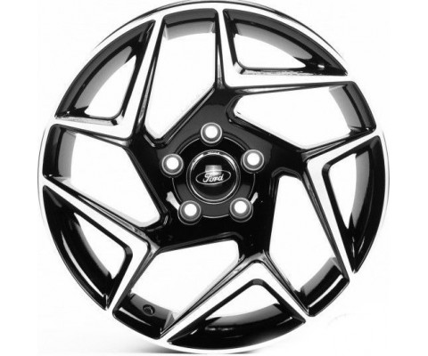 Replica Ford (FD5332-5) 6.5x15 5x108 ET38 DIA63.4 (gloss black machined face) Replica Ford (FD5332-5) 6.5x15 5x108 ET38 DIA63.4 (gloss black machined face)