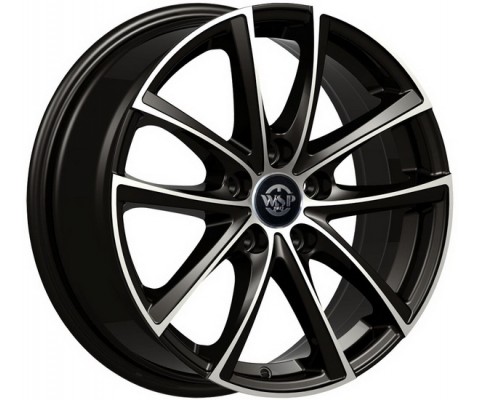 WSP Italy Hyundai (WD001) Praslin 7x17 5x114.3 ET50 DIA67.1 (gloss black polished)