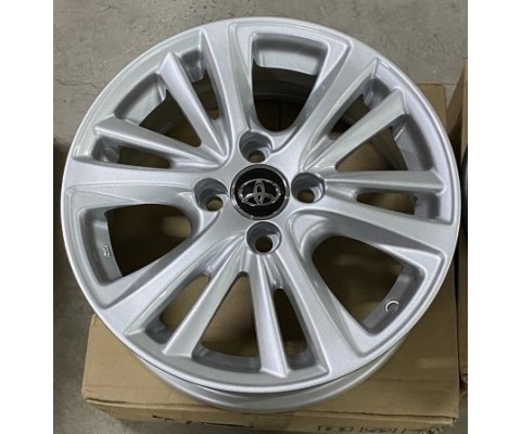 Replica Toyota (TY362) 6x15 4x100 ET40 DIA54.1 (silver)