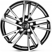 Replica Toyota (TY3136) 8x18 5x114.3 ET50 DIA60.1 (black machined face)