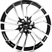 Replica Audi (A20683) 9x20 5x112 ET26 DIA66.6 (gloss black machined face)