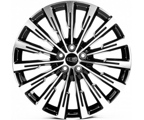 Replica Geely (3360) 8x20 5x108 ET52 DIA63.4 (black machined face)