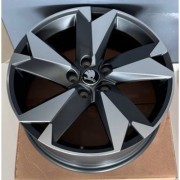 Replica Skoda (SK5625) 7.5x18 5x112 ET43 DIA57.1 (satin grey machined face)