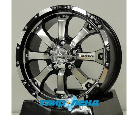 MKW (Mi-tech) MK-46 8x17 6x139.7 ET25 DIA106.1 (silver)