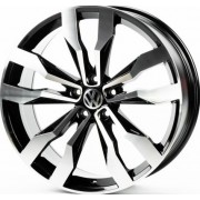Replica Volkswagen (VV5389) 8.5x20 5x112 ET34 DIA57.1 (gloss black machined face) Replica Volkswagen (VV5389) 8.5x20 5x112 ET34 DIA57.1 (gloss black machined face)